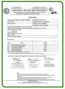 BCSIR Lab Test Analysis Report